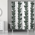 thumbnail image 2 of Creative Products Monochromatic Stacked Bowls 71x74 Shower Curtain, 2 of 2