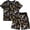 Looney/Black, variant on Boy's Sonic The Hedgehog Short Sleeve T-Shirt and Shorts Set