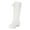White, variant on Platform Knee High Boots Women Lace up Zipper Chunky Heel Vintage Dressy Fall Winter Tall Boots