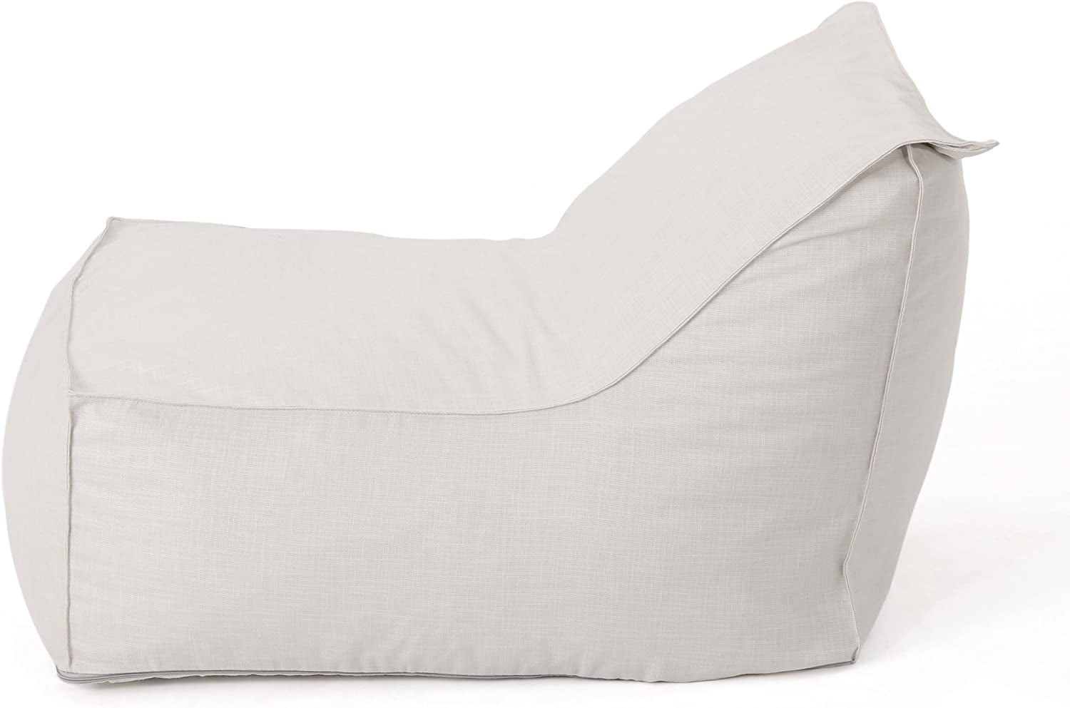 Bean Bag Chair,Comfy Lounge Chair with Back Support, Memory Foam Filled Sofa Leisure Chair with Water Resistant & Washable Cover for Outdoor, Bedroom, Living Room Floor Sofa for Men, Women,Khaki