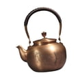 thumbnail image 6 of Fancyes Copper Teapot Boiling Water Pot Retro Handmade Kung Fu Teapot Hot Water Kettle Coffee Pot for Tea Office Camping Kitchen Pattern, 6 of 8