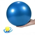 thumbnail image 1 of 9 Inch Small Bender Ball for Pilates, Barre Ball, Mini Exercise Ball, Yoga Ball, Core Training and Physical Therapy, Anti Burst and Slip Resistant Balance Ball with Quick Foot Pump, 1 of 8