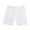 White, variant on Huvoen Cotton Relaxed Fitted Elastic Casual Lounging Shorts Girls Pants Childrens Candy Colored Shorts Girls Pants Flat Corner Pants Navy 10 Years