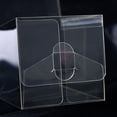 thumbnail image 4 of Koszal 50 Pcs Boîtes d'Emballage Carrées Transparentes pour Biscuits Gâteau de Lune, Étui de Rangement, Contenant, 4 of 7