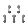 thumbnail image 1 of Soporte Magnético para Lateral Pantalla Ordenador Portátil MacBook/iPhone 14 13 (gris), 1 of 7