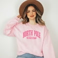 thumbnail image 3 of Pink North Pole University | Sweatshirt, 3 of 4