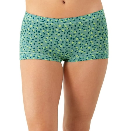 Maidenform® Dream® Cotton Boyshort Underwear DM0002 Color: Cornflower Dot Size: 6