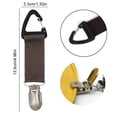 thumbnail image 3 of Sombrero Clip On Bag Lona Portátil Keeper Viaje Al aire libre ( ) Café JShteea  El nuevo, 3 of 3