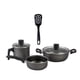 thumbnail image 1 of Batería De Cocina Cinsa De Aluminio Magnifica 6 Piezas Negro, 1 of 5