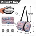 thumbnail image 7 of ZIATUBLE Butterfly Dispenser Tissue Holder Cherry Blossom Paper Towel Dispenser Case Washable Camping Tissue Box Round Tissue Paper Dispenser Organizer for Kitchen Bathroom, 7 of 7