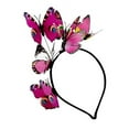 thumbnail image 1 of Xihbxyly Diadema de Mariposas, Elegante Tocado para El Cabello, Diseño Suave y Cómodo, Exquisito Estampado Floral, Ideal para Fiestas, Cosplay y Bodas. Un Accesorio de Moda para Mujeres y Niñas., 1 of 2