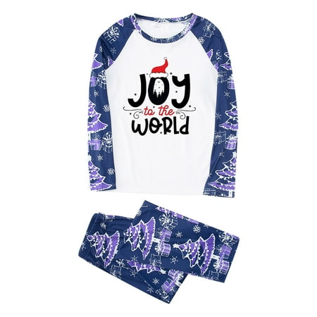 

JDEFEG Boys Size 6 Christmas Pajamas Family Feeling Women s Family Matching Christmas Long Sleeve Family Matching Christmas Casusal Pajamas Sleepwear Set Family Matching Pajamas Set Easter Blue M