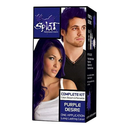 Splat Purple Desire Semi Permanent Hair Dye For All Hair Colors