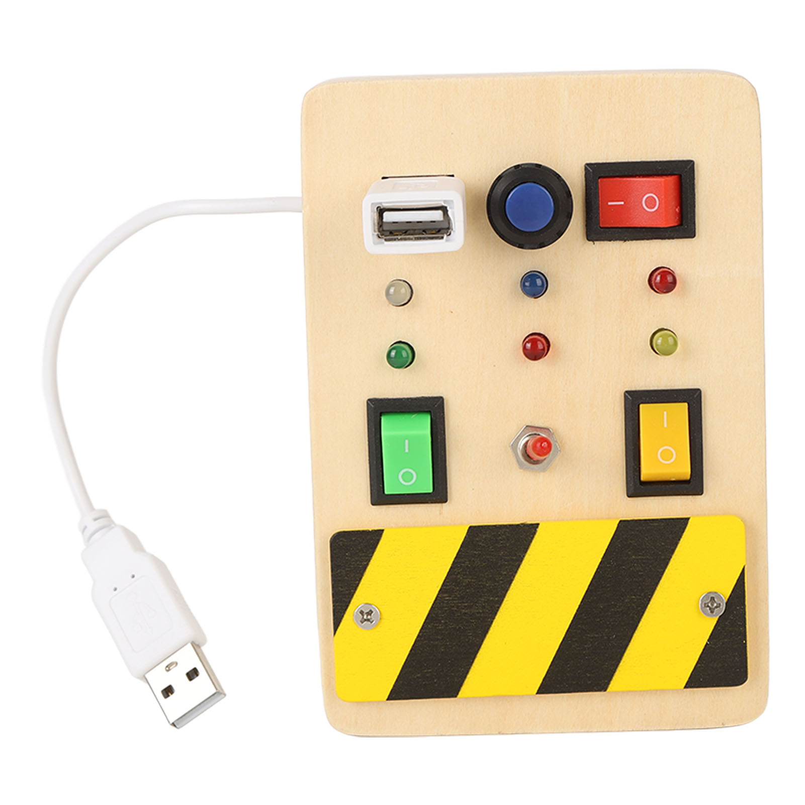 Wooden Switch Sensory Board, Light Switch Sensory Board Learning For