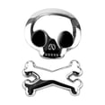 thumbnail image 2 of TIMIFIS Skull Bumper Sticker Skull Car Sticker Car Personality Car Sticker Skull Body Sticker Metal Skull Body Side Door Decoration Sticker Car Stickers, 2 of 6