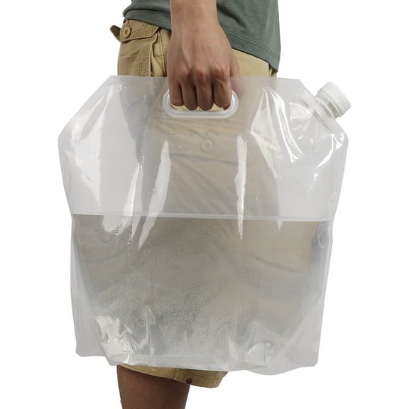 Greensen Fold Water Bag, Water Carrier,10L Folding Collapsible Water Container Bucket Storage Lifting Bag for Outdoor Camping Hiking