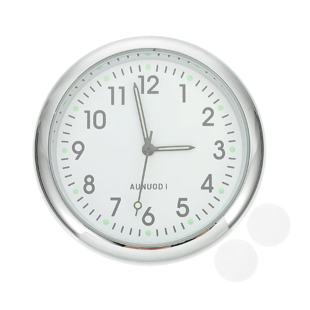 Clock Car Clock Dashboard Dash Auto Stick Ondigital Metal Decorative