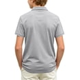 thumbnail image 7 of YUANxueke Boys School Uniform Shirt Button Up Collared Short Sleeve T-Shirts with Pocket Casual Summer Dress Shirts for 2-15 Years, 7 of 7