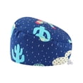 thumbnail image 1 of Unisex Scrub Hat Breathable Printed Bouffant Cap For And Hair Accessories Everyday Comfort And Durable Design, 1 of 2
