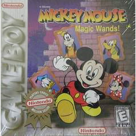Pre-Owned Disney Mickey Mouse: Magic Wands! - Nintendo Gameboy Original (Refurbished: Good)