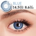 thumbnail image 1 of 1 par de lentes de contacto de colores Bio-essence Colorcon con grado de miopía, accesorios de anime, lentes rosas, lentes para cosplay, Halloween, 1 of 5