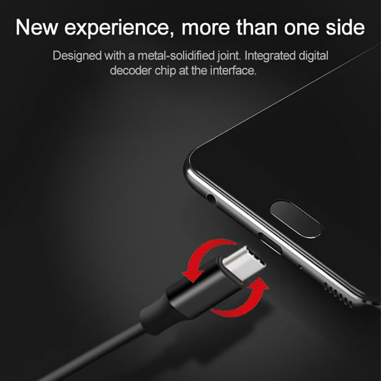 Ecouteur USB C pour Samsung S23 S22 S21 S20 A53 A54 USB Type C