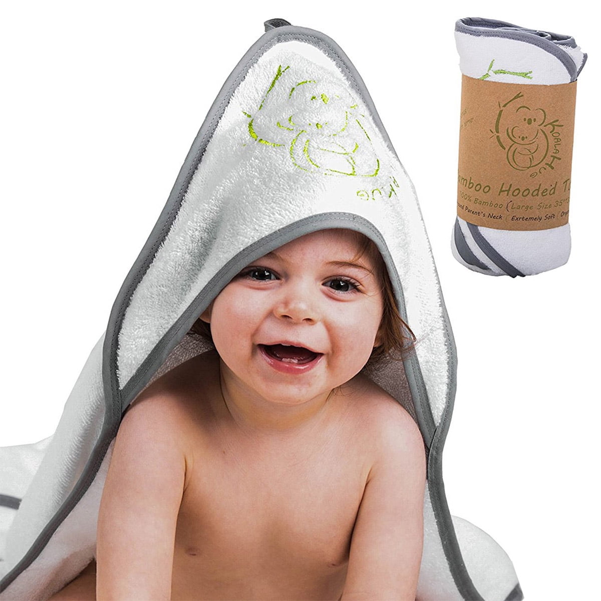 baby towel that goes around neck