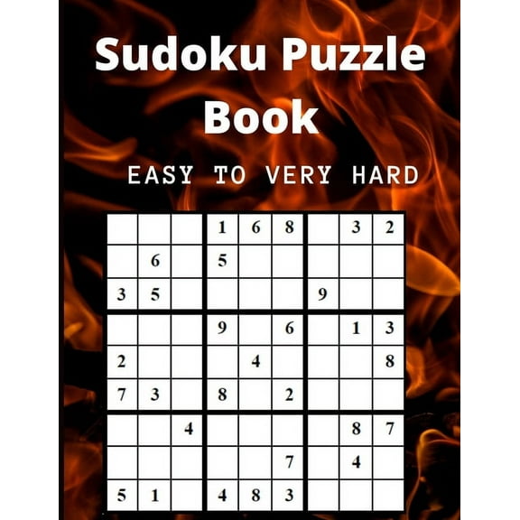 Sudoku Puzzle Book Easy to very Hard: Book 8.5x11 in with 120 pages Sudoku Puzzle (Paperback)