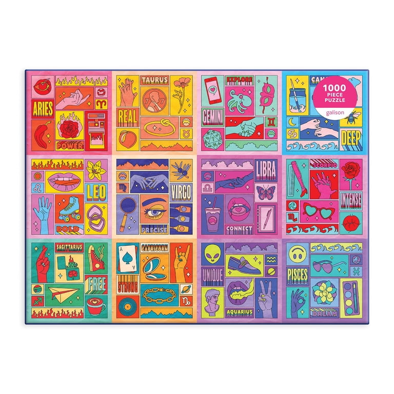 廃番品 ジグソーパズル アメリカ Zodiac 蓄光1008ピース Zodiac Power 1000 Piece Puzzle - Walmart.com