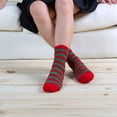 thumbnail image 2 of 6 Pairs Christmas Holiday Fuzzy Socks for Women Girls Gifts Cute Fun Cozy Fluffy Winter Warm Slipper Xmas Socks, 2 of 8