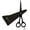 Black Scissor, variant on Ruvanti Premium Hair Cutting Scissors - Professional Barber Shears for Salon Haircut and Home Use - Sharp and Durable Stainless Steel Blades - Pro Comfortable Grip Handles - Includes Protective Case