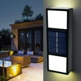 Outdoor LED Solar Light Wall Sconce Porch Light Solar Security Lights