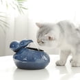 thumbnail image 3 of Cat Water Fountain Ceramic Automatic Drinking Fountain for Pets Super Silent Pet Fountain, 3 of 5