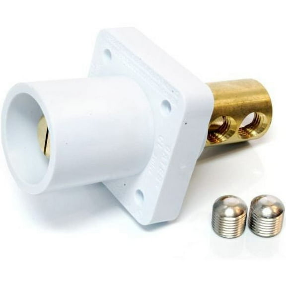 CL40MRB-BX CL Cam Type, Panel Mount,400A, 2/0 - 4/0 AWG, M - White (B)