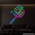 thumbnail image 2 of Glowneon Love Tennis Neon Sign, Tennis Racket Led Sign, Tennis Ball Led Light, Tennis Club Gifts, 2 of 5