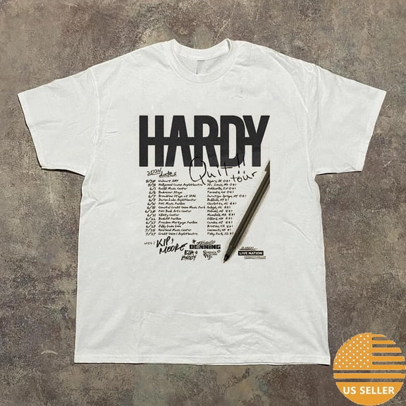 Hardy Country Music Singer Quit Tour 2024 T Shirt Full Size S-5XL