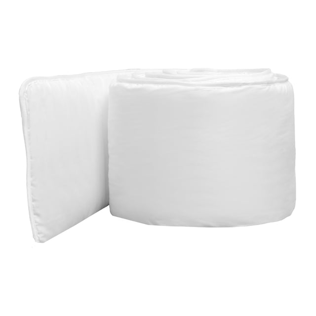 Bumper para mini cuna Blanco Baby Inc Blanco; bumper; protector para minicuna