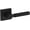 Satin Black, variant on Baldwin ENLKFCSR190 Lake Forest Single Cylinder Keyed Entry Door Lever Set - Black