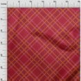 thumbnail image 2 of oneOone Tissu Georgette Viscose à Carreaux Tartan au Mètre 42 Pouces de Large, 2 of 4