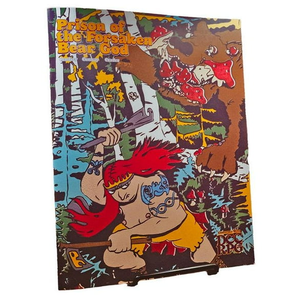 Space Penguin Ink SDJZ0009 Dungeon Crawl Classics Adventure Prison of the Forsaken Bear God Role Playing Game
