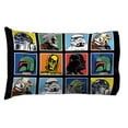 thumbnail image 3 of Star Wars Classic Grid 4 Piece Twin Bed Set - Includes Reversible Comforter & Sheet Set - Bedding Features Luke Skywalker - Super Soft Fade Resistant Microfiber (Official Star Wars Product), 3 of 4