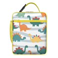 thumbnail image 5 of Dinosaur Lover Insulated Lunch Box Student Reusable Lunch Tote Bag Waterproof Portable Lunch Bag School Hiking, 5 of 6