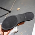thumbnail image 7 of ZACPNCV Mens Flat Flip Flops Solid Color Round Toe Soft Sole Indoor Outdoor Beach Sandals, 7 of 7