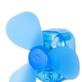 thumbnail image 3 of Ventilador pequeño luminoso alimentado por viento, pegatinas decorativas de estilo que se iluminan soplando Azul, 3 of 8