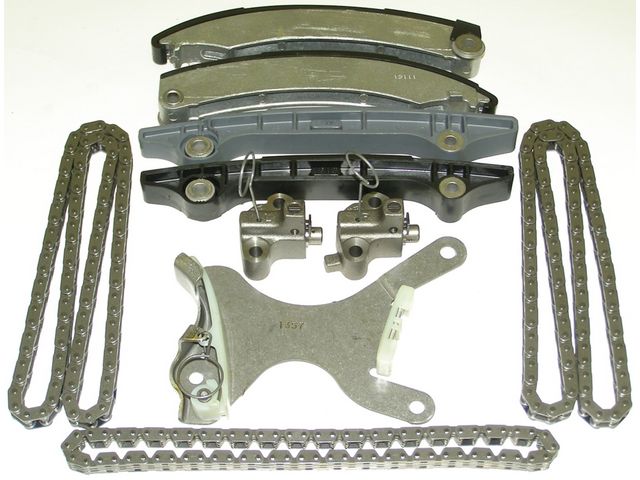 Engine Timing Chain Kit with Tensioner Guide compatible with 2002-2007