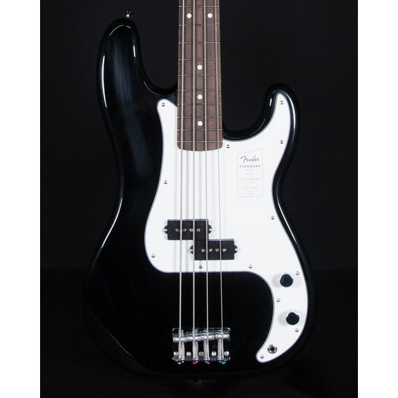 Pre-Owned Fender Standard Precision Bass, Laurel FB, Black