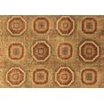 thumbnail image 1 of Ahgly Company Indoor Rectangle Abstract Brown Modern Area Rugs, 8' x 10', 1 of 4
