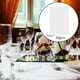 thumbnail image 1 of 10 Unids Tarjetas de Lugar de Acrílico Transparente BLESIY Rectángulo para Boda Cena Banquete, 1 of 8