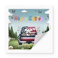 thumbnail image 2 of Happy Easter Bichon Frise American Flag Truck Vinyl Sticker Bichons Dog Lovers Gifts Idea Waterproof Decal Art Decor - 03001, 2 of 5