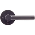 thumbnail image 2 of Zurich Door Lever with Round Rosette, Privacy (Bed/Bath) Latch, Vintage Bronze by Stone Harbor Hardware, 2 of 3